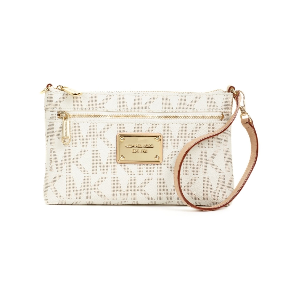 Michael Kors Jet Set Large MK Monogram Clutch